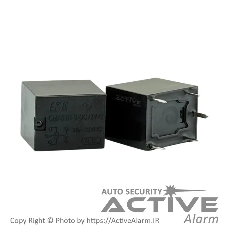 رله لحیمی بچه‌میلون داخل دستگاه دزدگیر