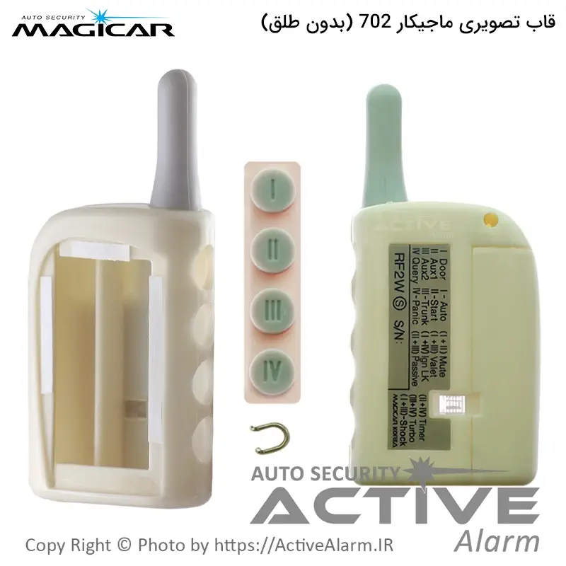 قاب ریموت تصویری ماجیکار 702 بدون طلق