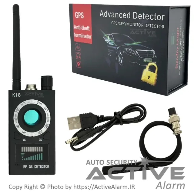 فرکانس یاب و آشکارساز ردیاب RF Detector مدل K-18