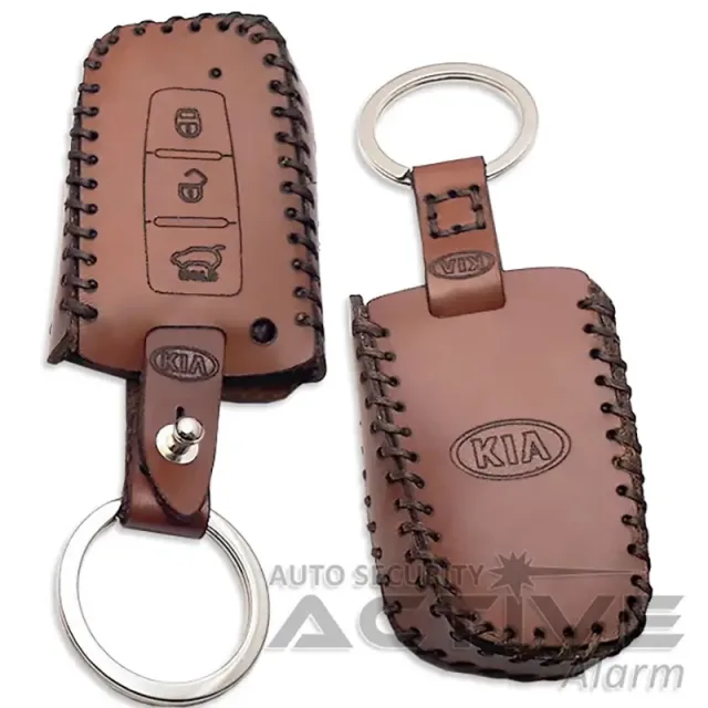 کیف چرمی ریموت فابریک خودرو KIA کیا اِسمارت (سه‌دکمه)