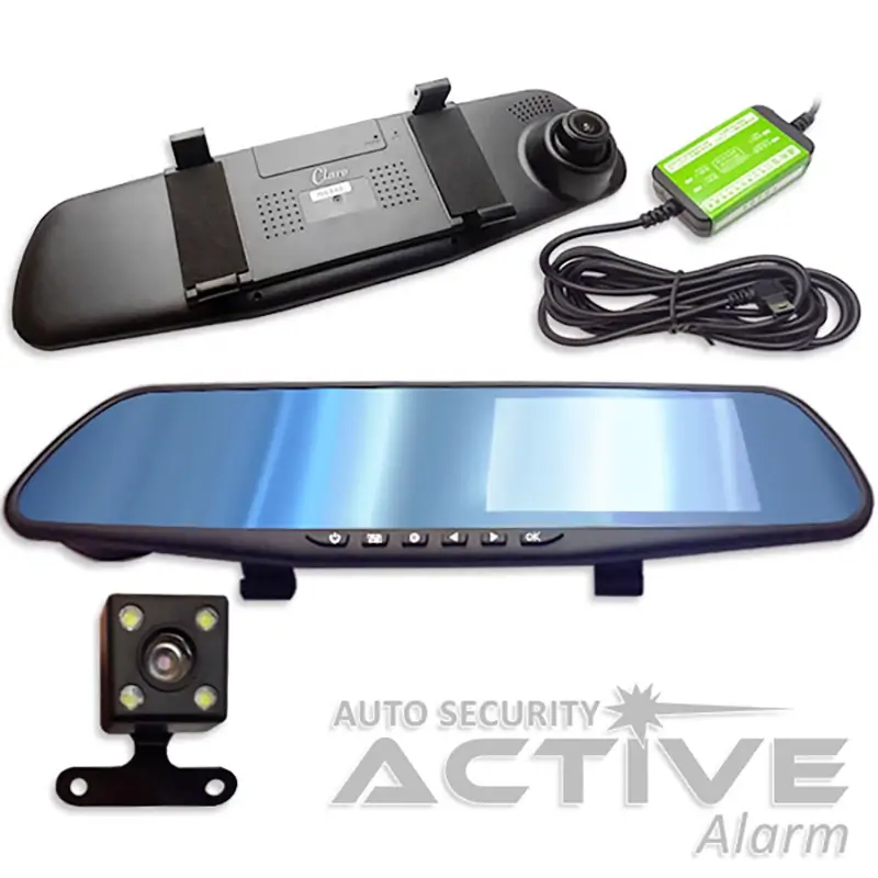 مانیتور آینهای DVR دودوربین