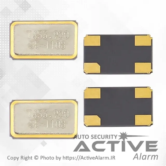 کريستال چهارپين T-433.920-SMD
