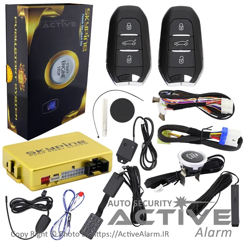 دزدگیر و کیلس استارتر اسکایپین SkyPine