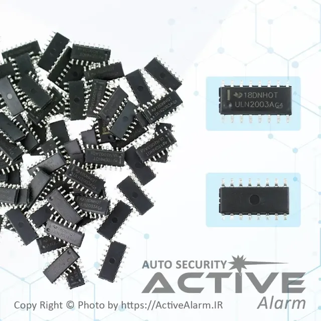 قطعه آی‌سی IC-ULN-2003-SMD