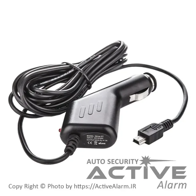 شارژر فندکی ریموت‌تصویری USB