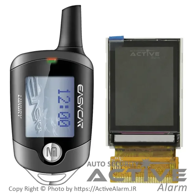صفحه نمایشگر (LCD) ریموت تصویری ایزیکار مدل 7100