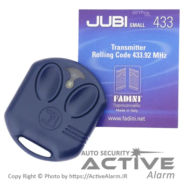 ریموت کنترل درب فادینی مدل JUBI 433