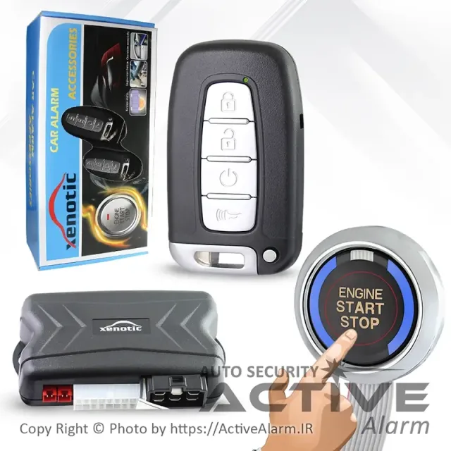 دزدگیر ساده فابریک زنوتیک استارتر کیلس (Keyless)