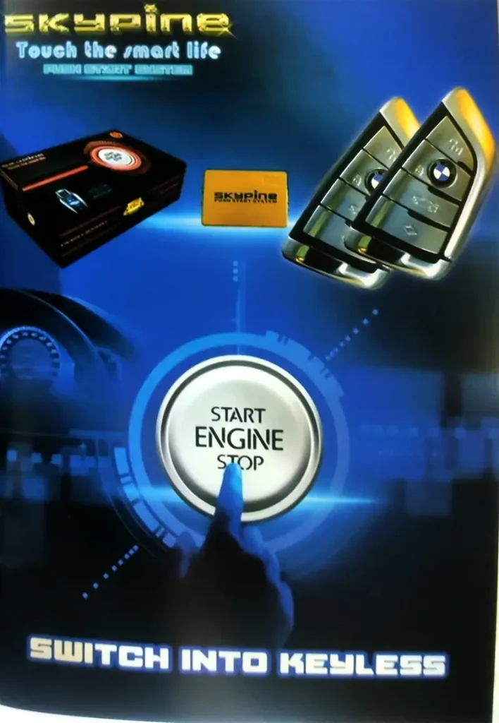 دزدگیر و کیلس استارتر اسکایپین SkyPine