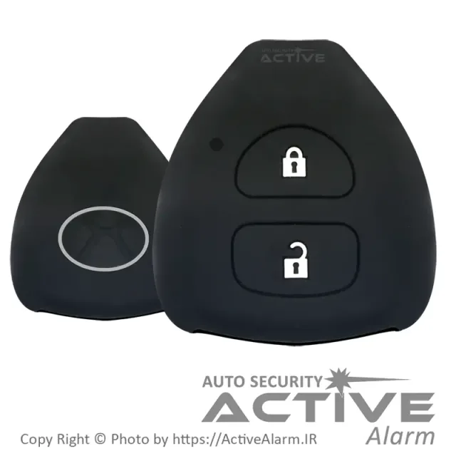 کاور سیلیکونی ریموت فابریک تویوتا یاریس 2B
