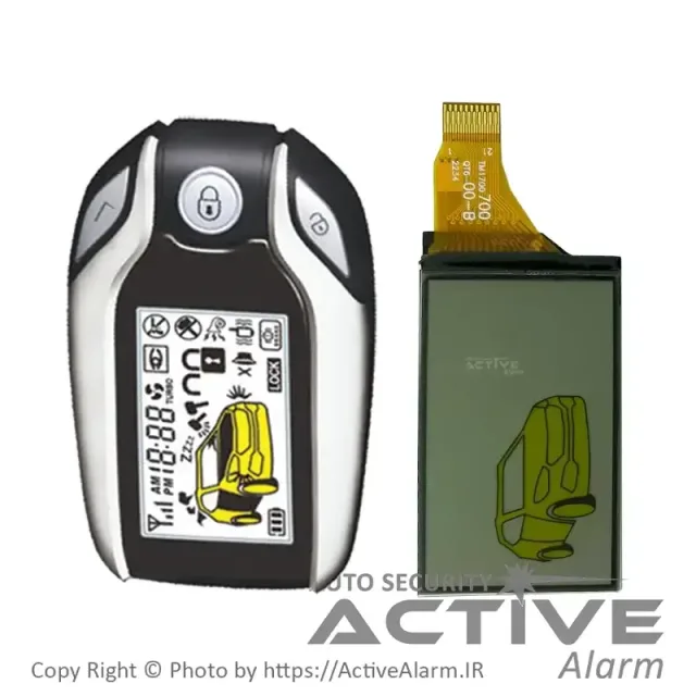 صفحه LCD ریموت تصویری PLC شارژی مدل 1901
