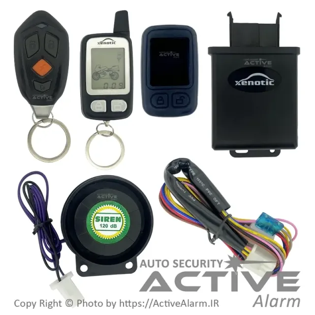 دزدگیر تصویری استارتی موتورسیکلت برند زنوتیک مدل (LM108A)