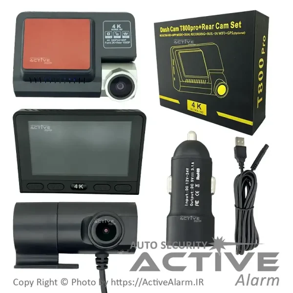 دوربین ثبت وقایع خودرو مدل WiFi-T800Pro
