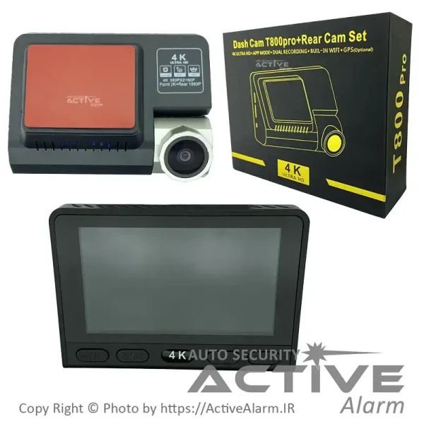 دوربین ثبت وقایع خودرو مدل WiFi-T800Pro