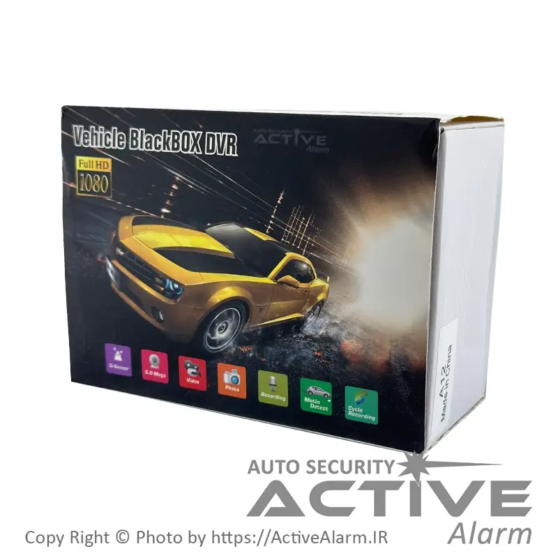 دوربین ثبت وقایع خودرو دو دوربین مدل A12
