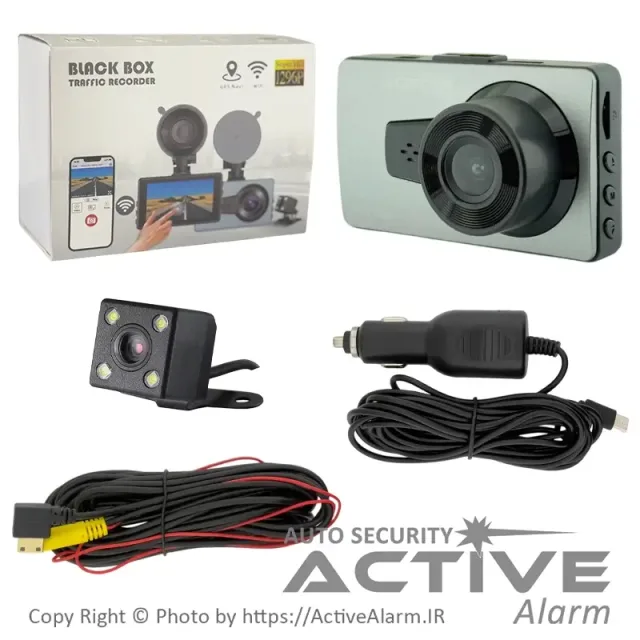 دوربین ثبت وقایع Black Box مدل AC-52 دو دوربین