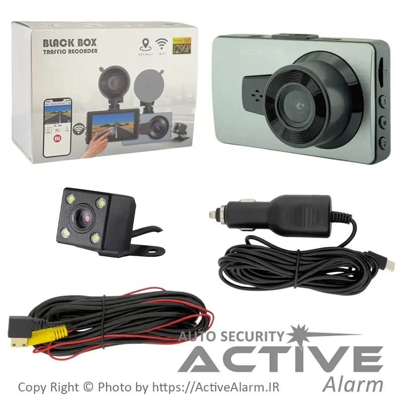 دوربین ثبت وقایع Black Box مدل AC-52 دو دوربین