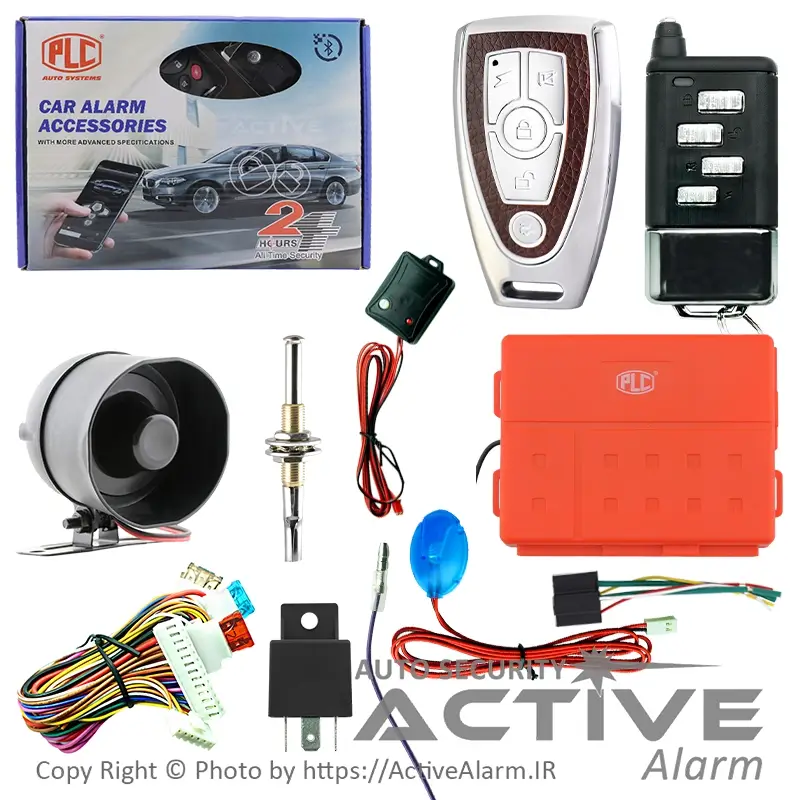دزدگیر ساده PLC بلوتوثدار
