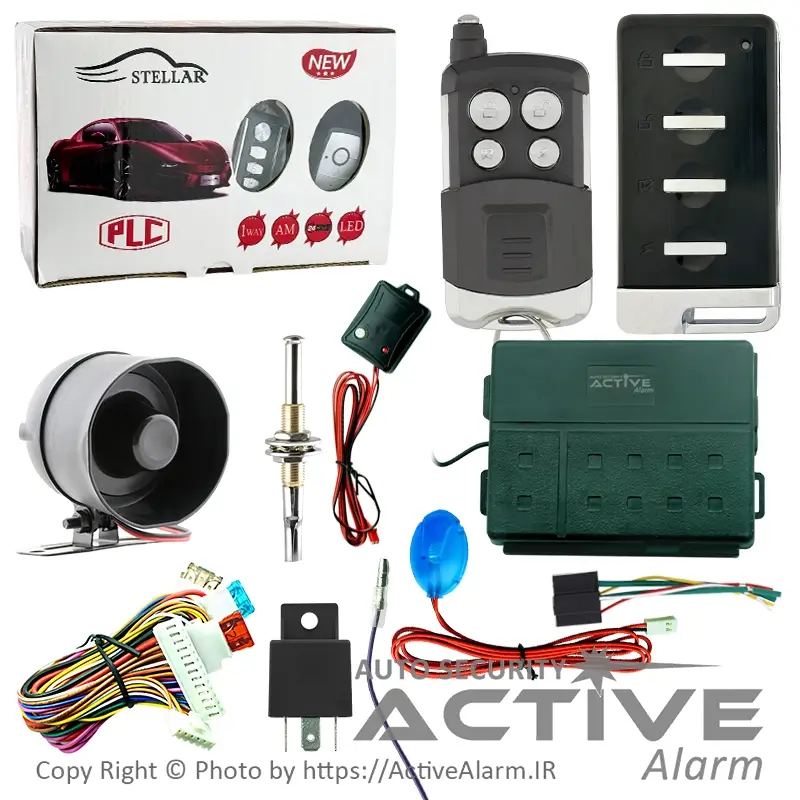 دزدگیر ساده PLC بلوتوثدار