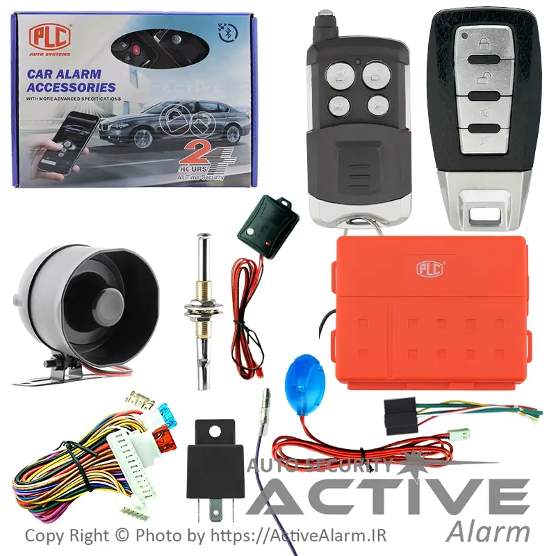 دزدگیر ساده PLC بلوتوثدار