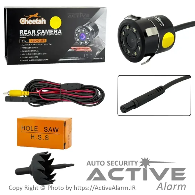 دوربین دنده عقب چیتا مدل 410-LED-CVBS (دید درشب)