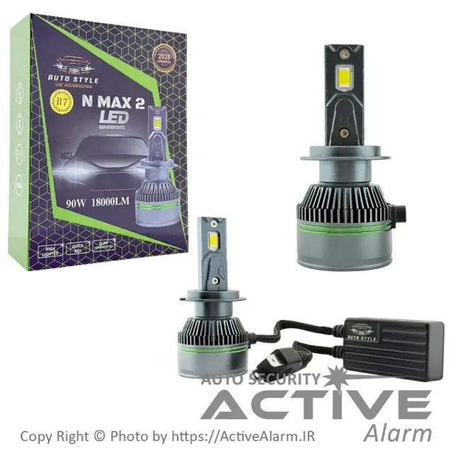 هدلایت و چراغ LED خودرو مدل N MAX2