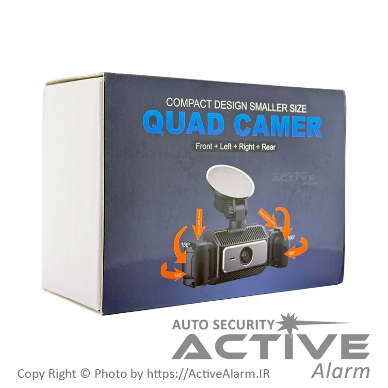 دوربین ثبت وقایع مدل YA-S9D-WiFi چهار دوربین FHD