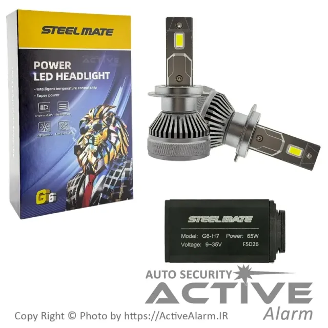 هدلایت و چراغ LED خودرو SteelMate مدل G-6