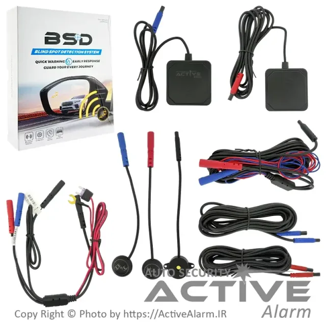 سیستم هشدار نقطه کور BSD با دو رادار چپ و راست 24 گیگاهرتز