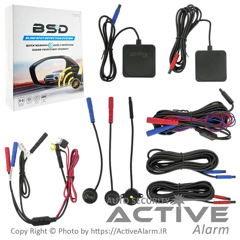 سیستم هشدار نقطه کور BSD با دو رادار چپ و راست 24 گیگاهرتز