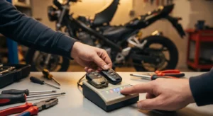 کپی کردن ریموت دزدگیر موتورسیکلت
