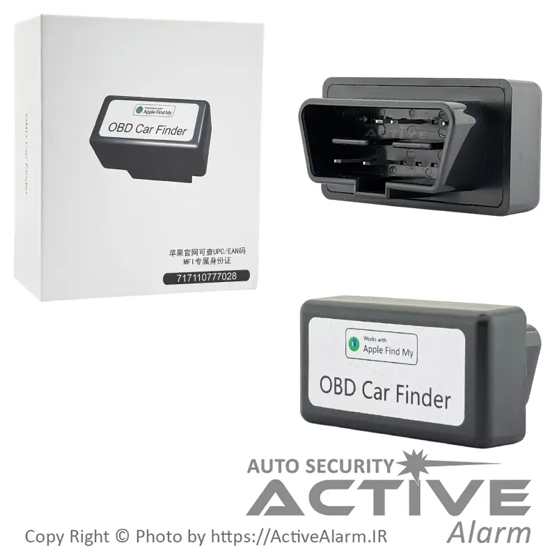 ردیاب خودرو OBD سازگار با Apple Find My