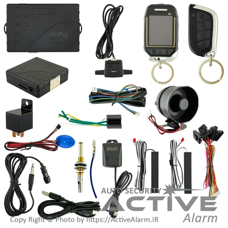 دزدگیر و ردیاب تصویری زیتونیکس مدل ZX06 [لاکچری PKE]