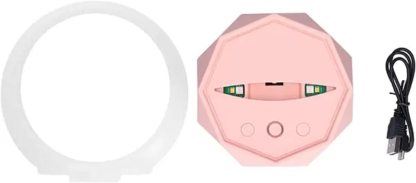 اسپیکر بلوتوثی رومیزی RGB دار مدل LY-Y1 دکوراتیو با چراغ خواب LED