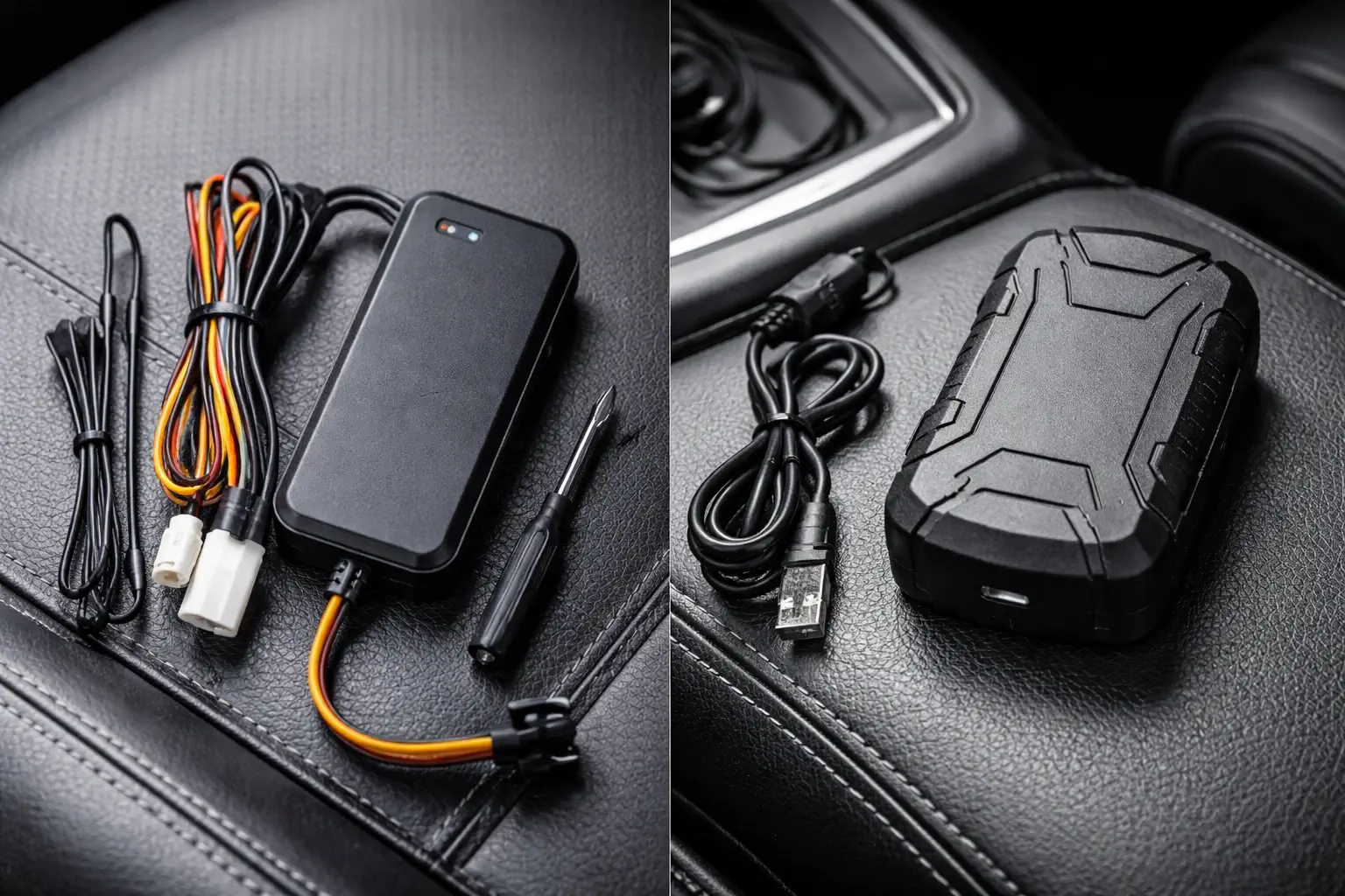 تفاوت ردیاب‌های سیمی و ردیاب‌های آهنربایی | کدام GPS خودرو انتخاب بهتری است؟