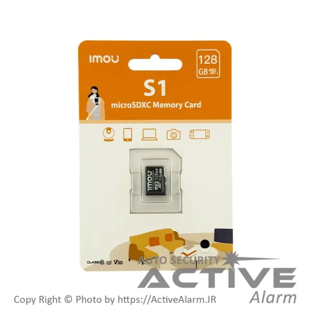 کارت حافظه 128 گیگ آیمو Imou S1 مدل MicroSD-ST2-128-S1