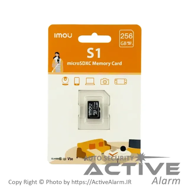 کارت حافظه 256 گیگ آیمو Imou S1 مدل MicroSD-ST2-256-S1