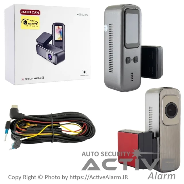 دوربین ثبت وقایع DashCam مدل Q6-WiFi با کیفیت 2K [تک دوربین]