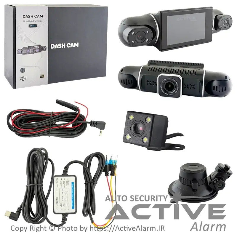 دوربین ثبت وقایع DashCam مدل Y10-WiFi [چهار دوربین]